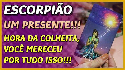 EscorpiÃo ♏️ 🎁 💝 Presente Maravilhoso 💝🎁 O Universo Te Ama E Vai