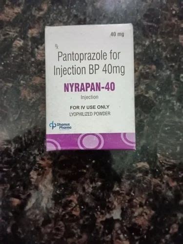 Pantoprazole For Injection Bp 40 Mg At Rs 50piece Bengaluru Id