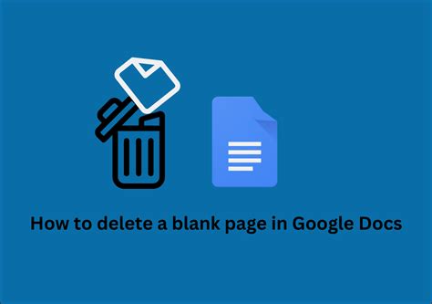 [Easy!] How to Delete Blank Page in Google Docs - EaseUS