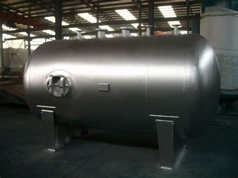 Stationary Horizontal Nitrogen Stainless Steel Tanks And Pressure Vessels