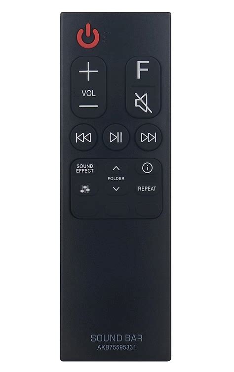 Akb75595331 Replaced Remote Fit For Lg Sound Bar Sl4y Sl5r Slm4r Sl9y Spj4 S Spj4s S65s3 S Sph4b