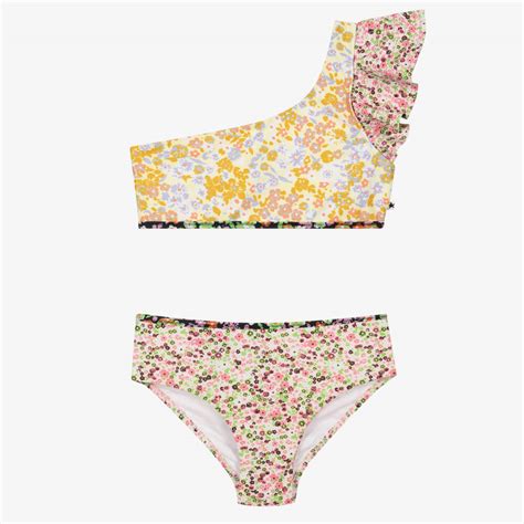 Molo Geblümter Rüschen Bikini LSF 50 Childrensalon