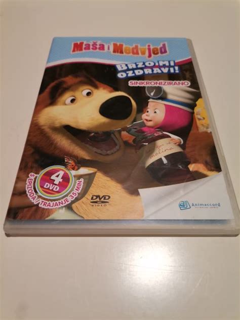 DJEČJI CRTIĆI DVD MAŠA I MEDO