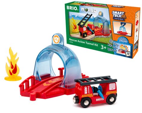 BRIO World 33976 Smart Tech Sound Rescue Action Tunnel Kit