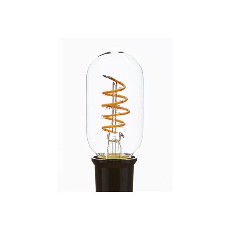 Fritz Fryer E27 LED 4W Spiral Mini Tube Filament Bulb - 2200K - Dimmable - Indoor Lights from ...