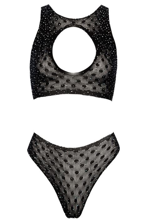 Ensemble Lingerie Avec Strass Cottelli Fantasy