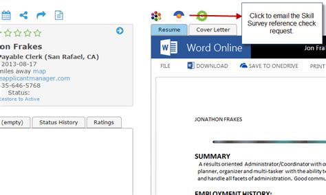 Skill Survey Reference Checks - TAM Knowledge Base