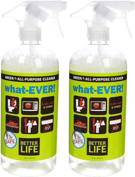 Better Life All Purpose Cleaner 32 Oz Clary Sage And Citrus 2 Pk Health