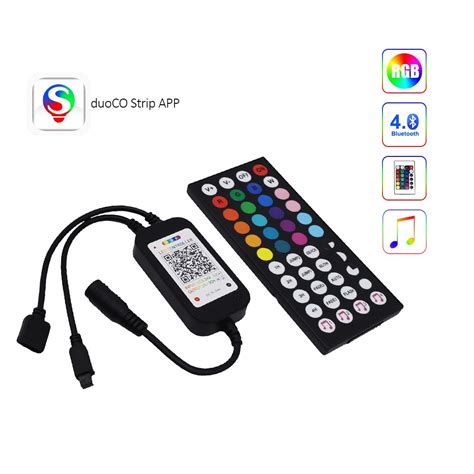 Controlador RGB 24V 12V DC 5V 44 Teclas IR Mini Control Inalámbrico