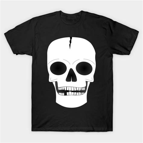 White Skull Skull T Shirt Teepublic