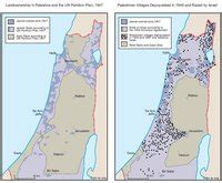 Map Of Palestine 1948