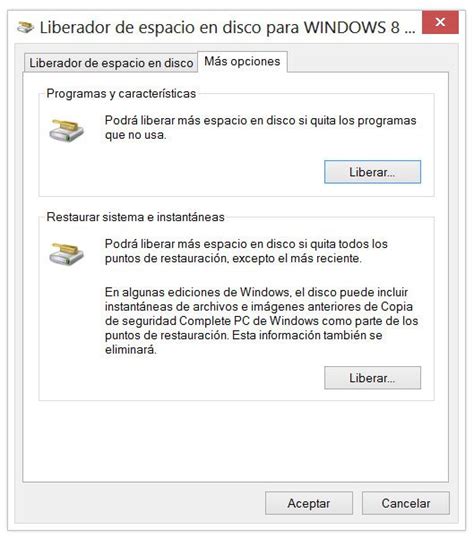 Como Liberar Recuperar Espacio En Disco Y Limpiar El Sistema