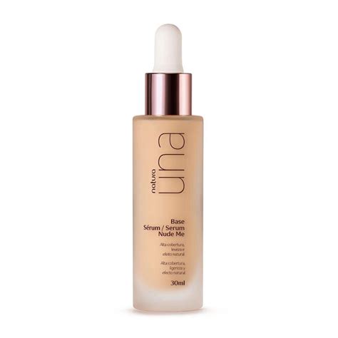 Base Sérum Nude Me Una Natura 30ml Shopee Brasil