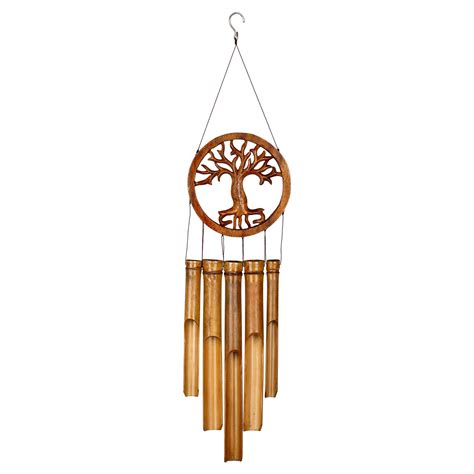 Woodstock Chimes 26 In Tree Of Life Bamboo Wind Chime