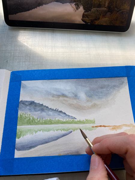 A Step-By-Step Watercolor Landscape Tutorial – Anne Kostecki Design ...