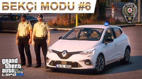 SÜlo Yenİden Dİreksİyon BaŞinda Gta 5 BekÇİ Modu 6 Renault Clİo Lspdfr Youtube