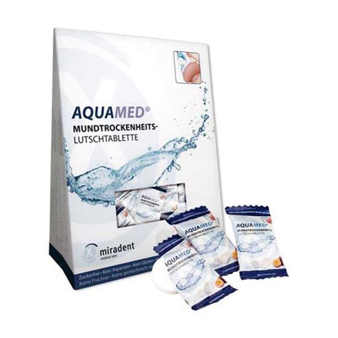 Miradent Aquamed dry mouth lozenges, 60 g | Mybestpharmacy.net | Online ...