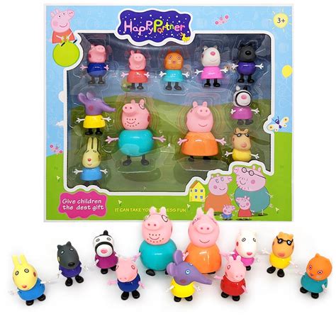 Figurki Winka Peppa Zestaw Rodzina Pepa Pig Oficjalne