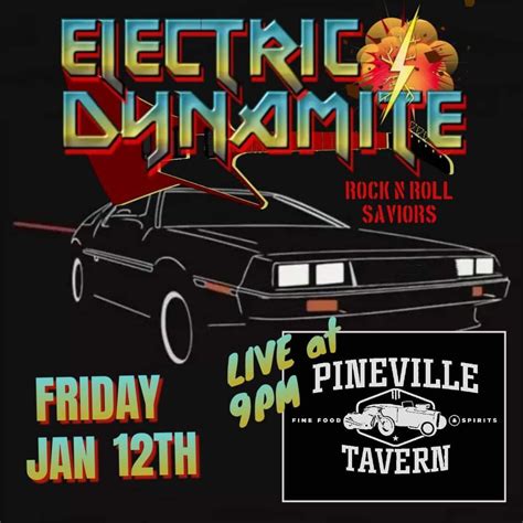 Live Pineville Tavern Pineville Tavern 12 January 2024 Allevents