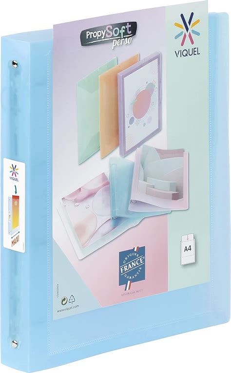 Viquel A4 Maxi Flexible Binder 4 Rings 4 Cm Spine For A4