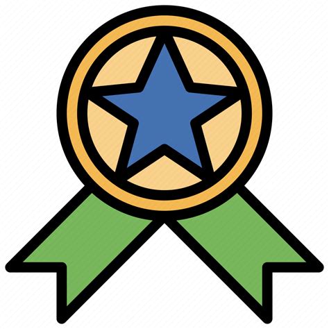 Award Certification Medal Quality Ribbon Winner Winning Icon