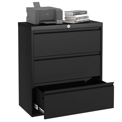 Aobabo 3 Drawer Metal Lateral File Storage Cabinetletterlegala4 Size