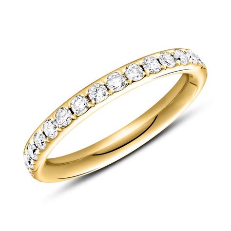 Brilladia Eternity Ring 14ct Gold 30 Diamonds DR0362 14KG