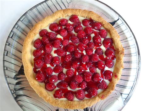 Tarte Aux Framboises The Everyday French Chef