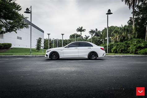 Unique and Likable: White Mercedes C Class Benefits From Custom Exterior Touches | CARiD.com Gallery