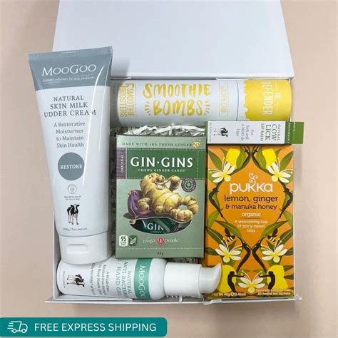 Mini chemotherapy care gift box - Wishing you well