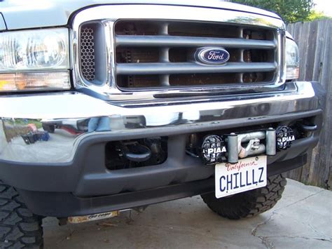 Want To Mount A Winch In Stock Bumper Ford Powerstroke Diesel Forum