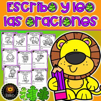 Escribo Y Leo Las Oraciones By Taliko Teachers Pay Teachers