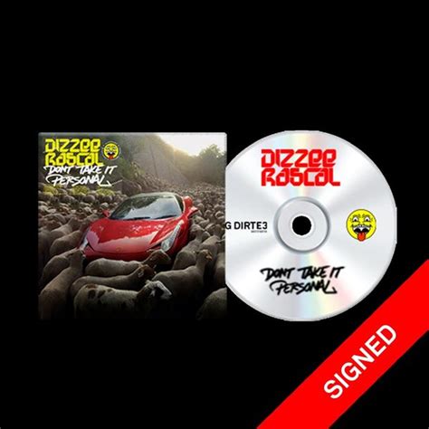 Dizzee Rascal Don T Take It Personal Signiert Limited Edition Cd