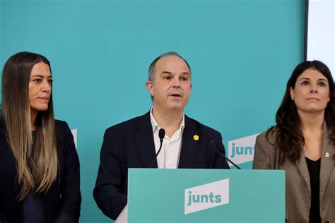 Junts Sota Pressi La Q Esti De Confian A A S Nchez En Dubte