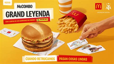 McDonalds Presenta Grand Leyenda La Hamburguesa De Los Campeones Del Mundo