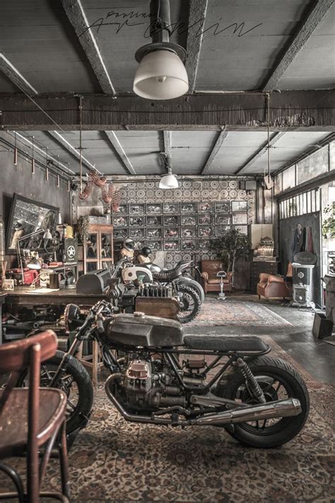 Cool Motorcycle Garage