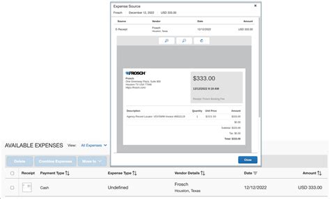 Sap Concur Developer Center E Receipts And Quick Expense Integration