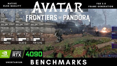 Avatar Frontiers Of Pandora RTX 4090 Ultra Vs Unobtanium Max