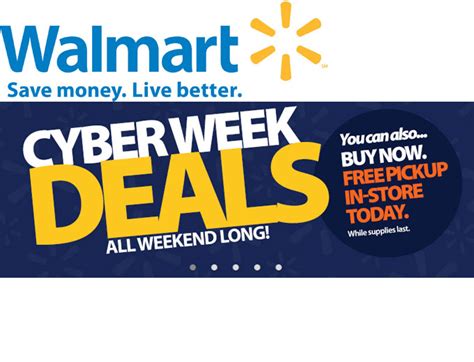 Walmart Cyber Week Deals Black Friday Deals