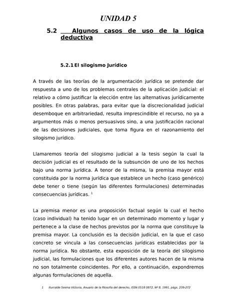 Silogismo Juridico