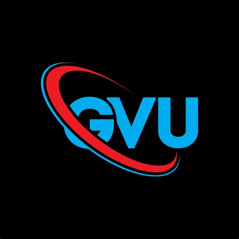 GVU logo. GVU letter. GVU letter logo design. Initials GVU logo linked with circle and uppercase ...