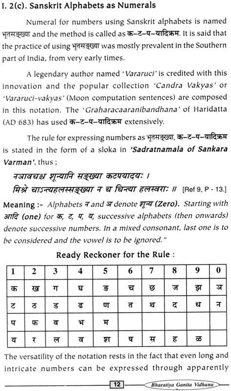 Numbers and Numerals in Sanskrit Works | Exotic India Art