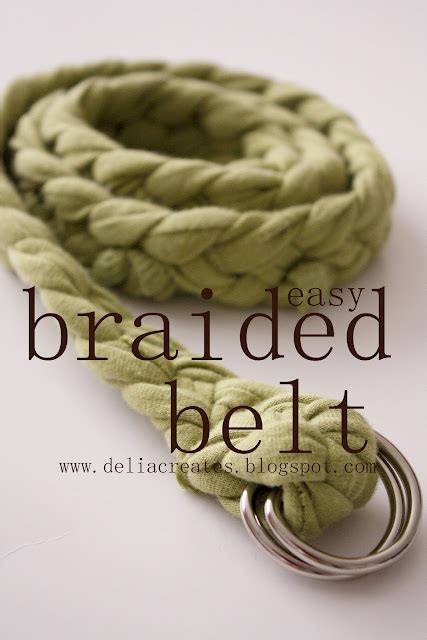 braided belt tutorial