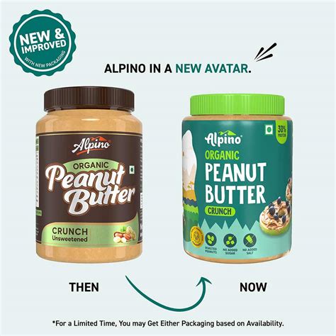 Alpino Natural Honey Peanut Butter Pack Of Kg Crunch Online In