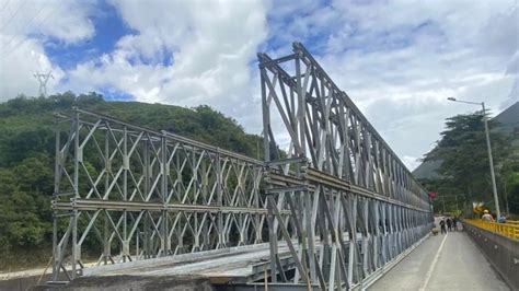 Segundo Puente Provisional En La Vía Bogotá Villavicencio Estará Habilitado El Jueves 10 Agosto