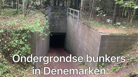 Bunker Met Drie Verdiepingen En Ondergrondse Bunkers Denemarken 🇩🇰