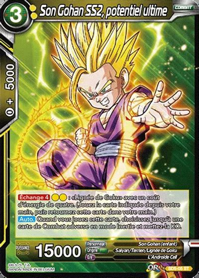 SD5 05 ST Son Gohan SS2 Potentiel Ultime DBSCards Fr