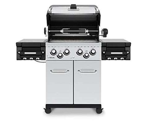 Broil King Regal S490 Pro Stainless Steel 4 Burner Propane Gas Grill