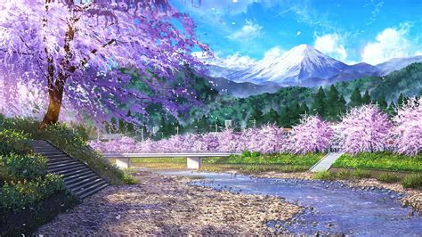 Anime Scenery Laptop, Scenic HD wallpaper | Pxfuel