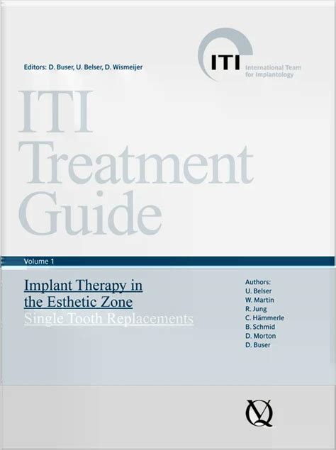 Iti Treatment Guide Vol Implant Therapy In The Esthetic Zone Quinted